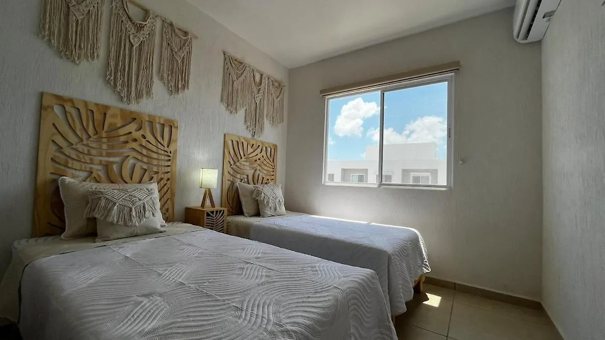 Beautiful Apartment For 6 People, 3 Bedrooms, 4Th Floor Cancún Meksyk